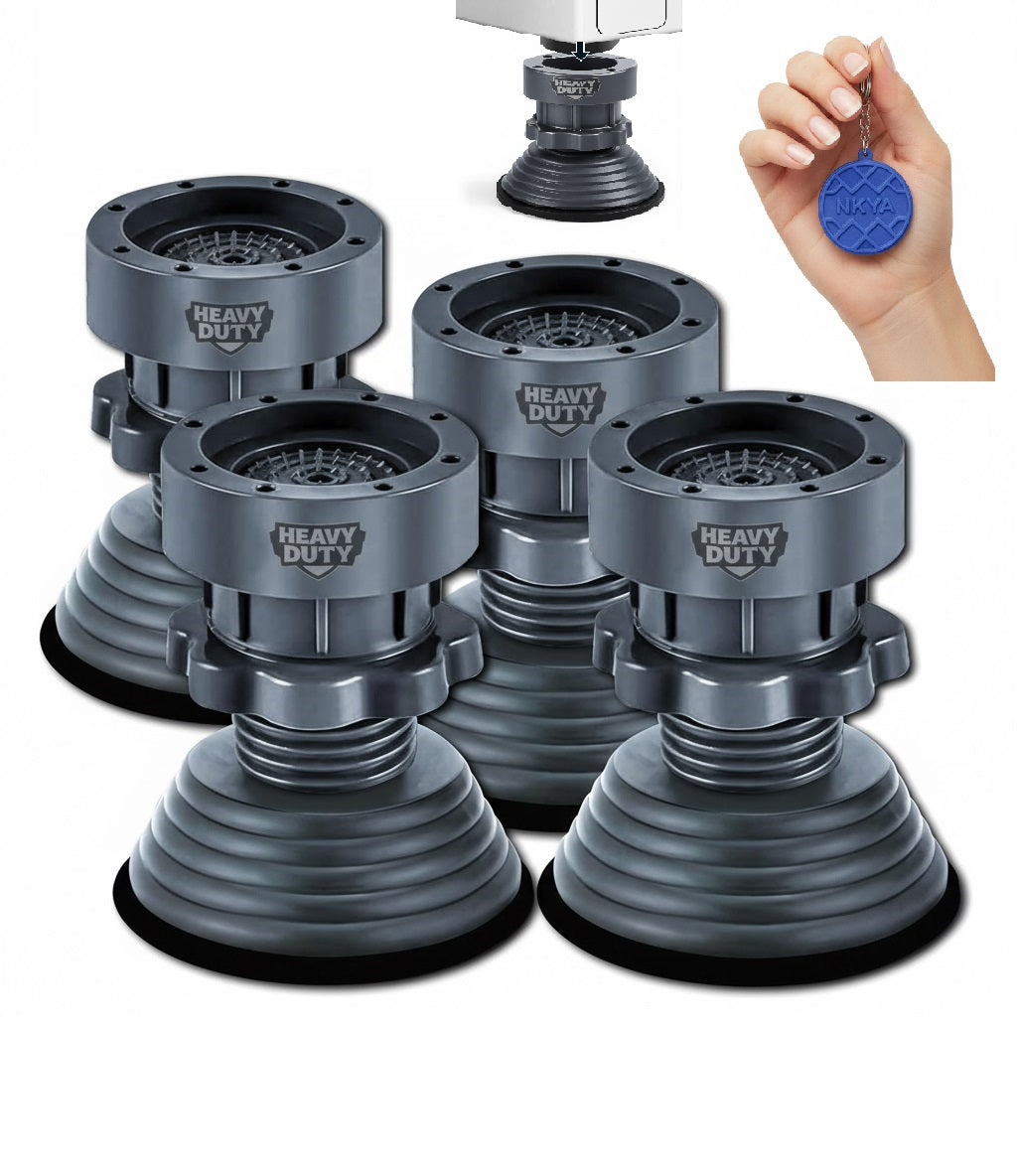 Sidfiy Anti Vibration Pads for Washing Machine | Heavy-Duty 300kg | Set of 4