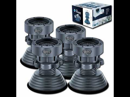Sidfiy Anti Vibration Pads for Washing Machine | Heavy-Duty 300kg | Set of 4